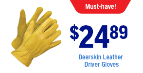 Deerskin Leather Driver Gloves